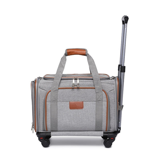 HB PET Expandable Pet Travel Carrier Bag