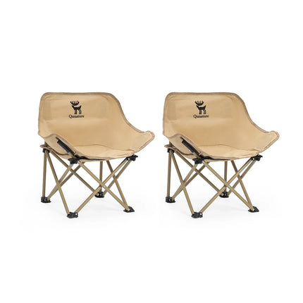 Folding Carbon Steel Camping Chair - Adult & Kids Sizes