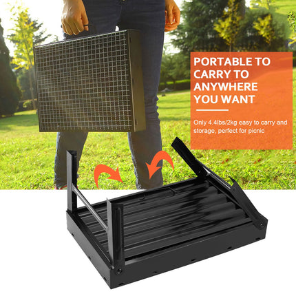 Portable Foldable BBQ  Charcoal Grill