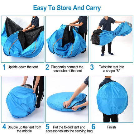 4 Persons Camping Waterproof Tent