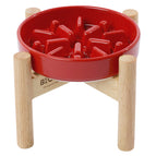 S / Red / Wood Stand