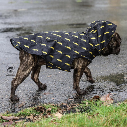Pawgwarts Poncho – Rainwear with Leash Slit & Back Pocket