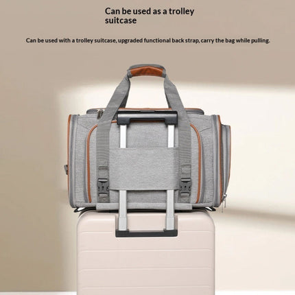 HB PET Expandable Pet Travel Carrier Bag