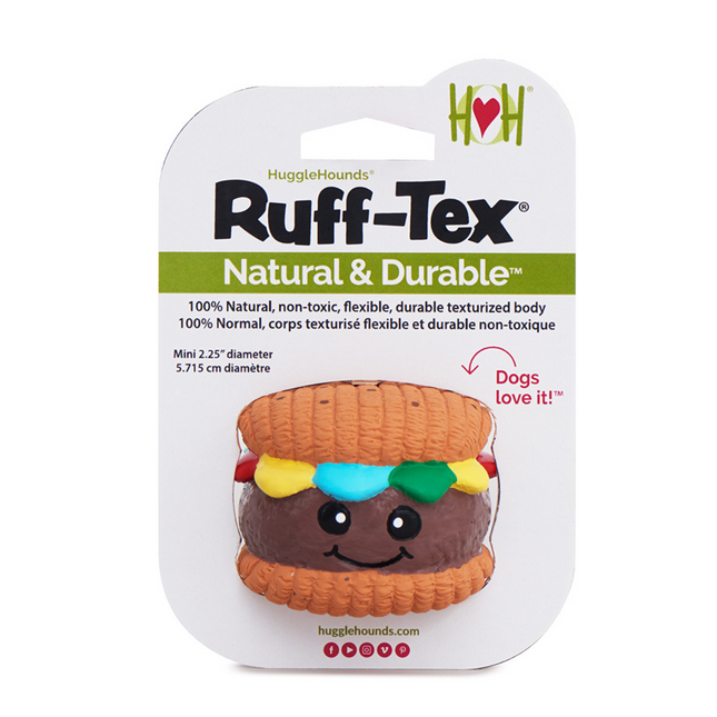 Big Buns Foodies Hamburger Ruff-Tex® Ball