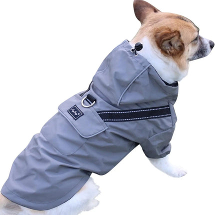Waterproof Dog Raincoat with Hood