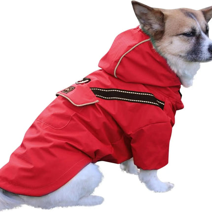 Waterproof Dog Raincoat with Hood