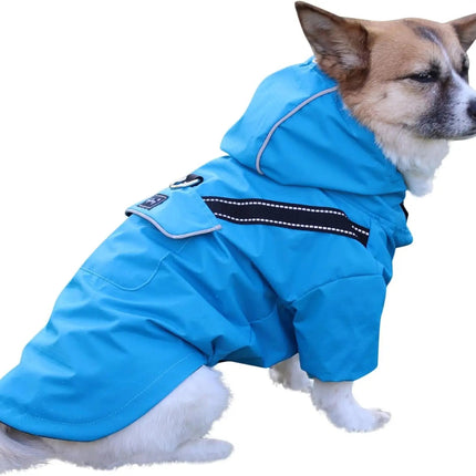 Waterproof Dog Raincoat with Hood