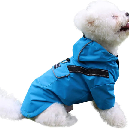 Waterproof Dog Raincoat with Hood