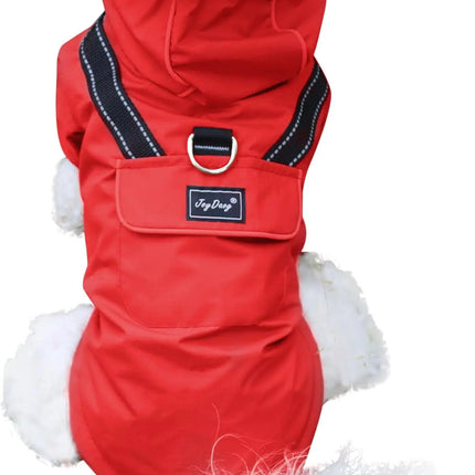 Waterproof Dog Raincoat with Hood