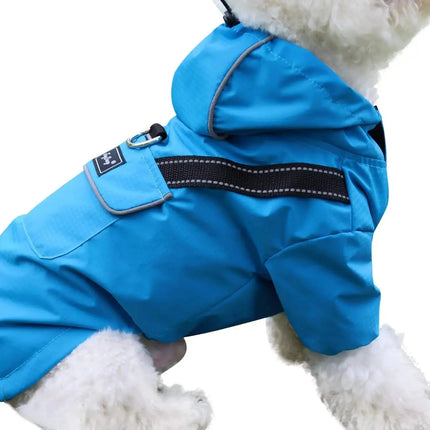 Waterproof Dog Raincoat with Hood