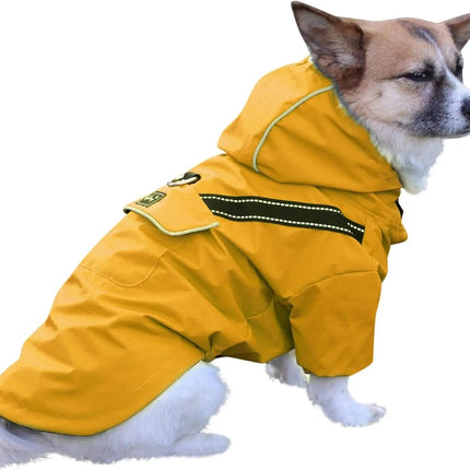 Waterproof Dog Raincoat with Hood