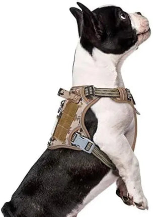 Tactical No-Pull Dog Harness with Top Handle - Reflective