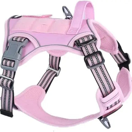 Tactical No-Pull Dog Harness with Top Handle - Reflective