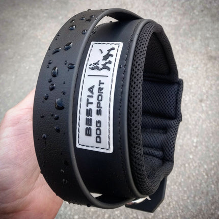 Bestia Dog Sport Handle Collar for Large Breeds, Heavy-Duty with Soft Cushion Interior