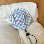 Blue And White Chessboard / S