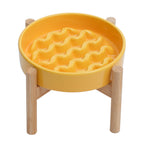 M / Yellow / Wood Stand
