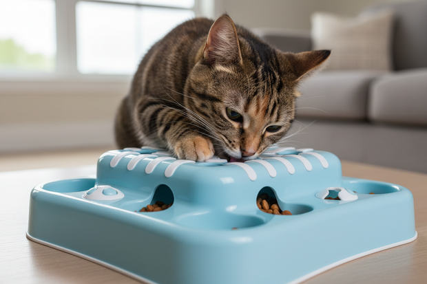 Interactive Puzzle Feeders