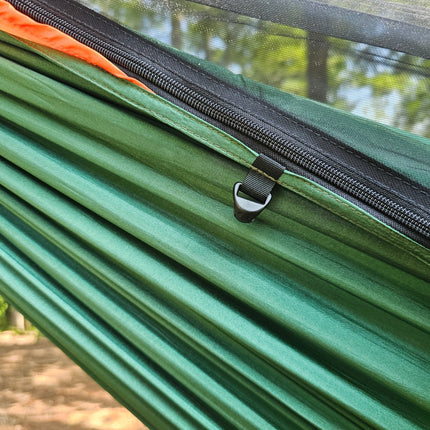 11ft Camping Hammock with Bug Net, Straps & Ridgeline