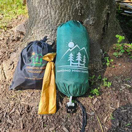 11ft Camping Hammock with Bug Net, Straps & Ridgeline